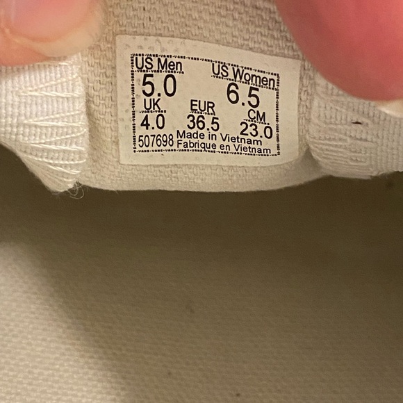 Vans Classic Slip-On Fair Isle Brown Textile Unisex Women’s Shoes Size 6.5 - Picture 9 of 9